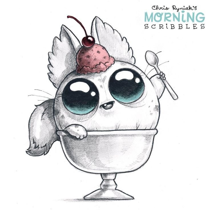 Chris Ryniak рисунки монстриков