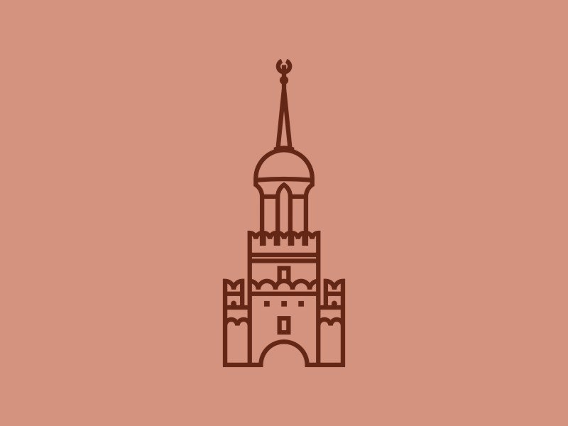Тульский Кремль силуэт
