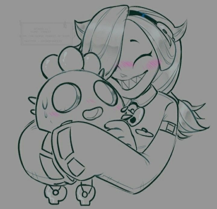 Brawl Stars Колетт и Спайк