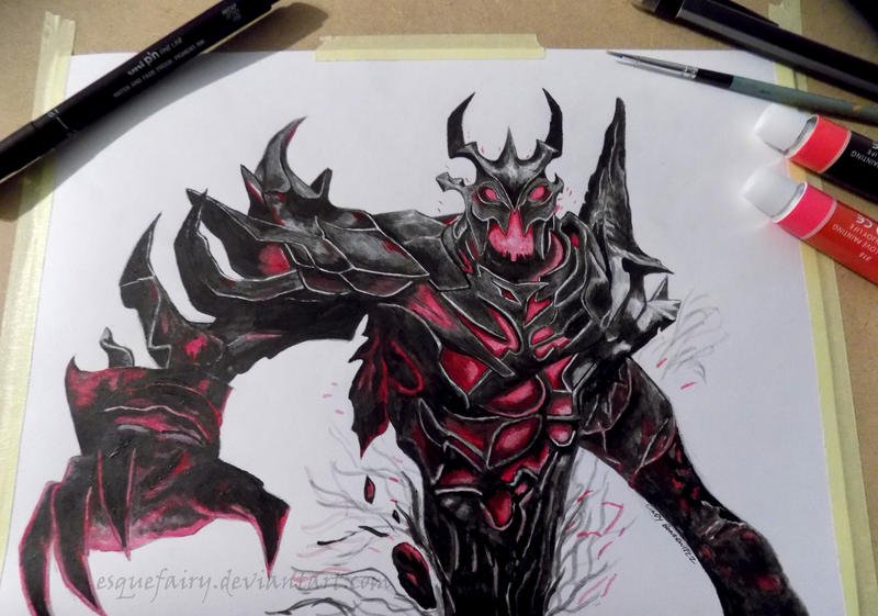 Персонаж дота 2 Shadow Fiend