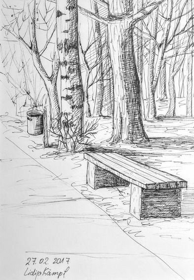 Рисунок парка