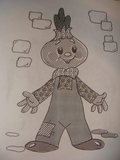 Чиполлино рисунок