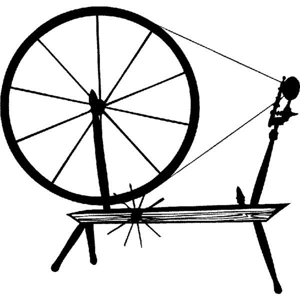 Эскиз прялки