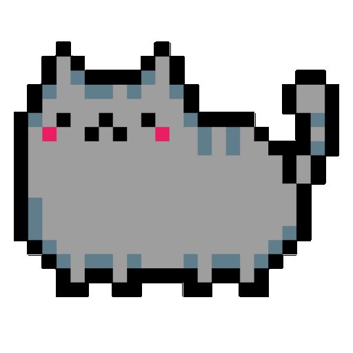 Кот пиксель