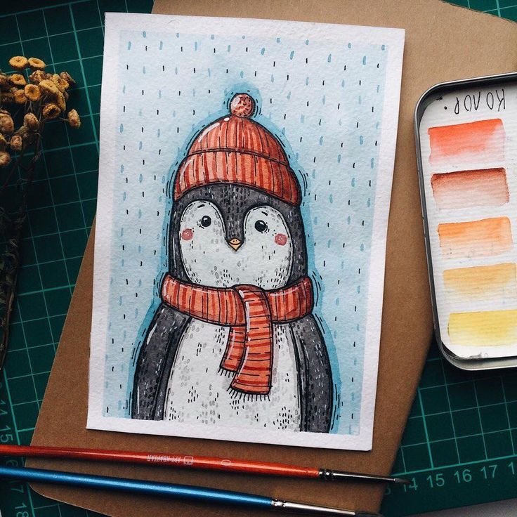 Идеи для рисунков на новый год