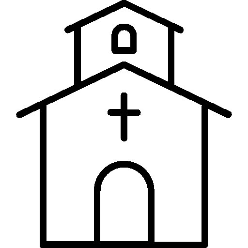Церковь срисовать