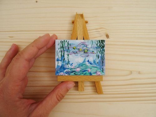 Рисование акрилом миниатюра