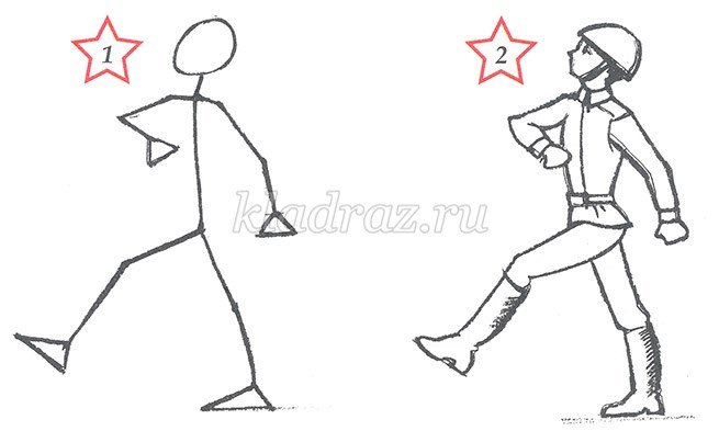 Рисунок солдату