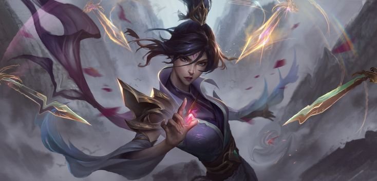 League of Legends Фиора арт
