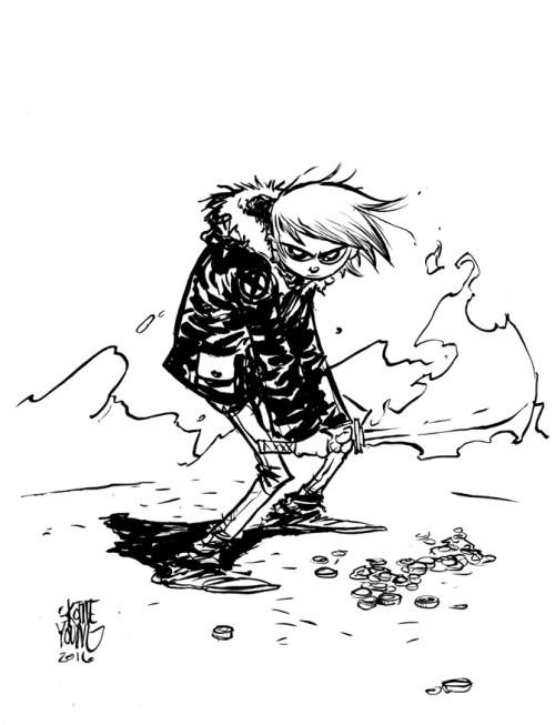 Scotty young Sketching