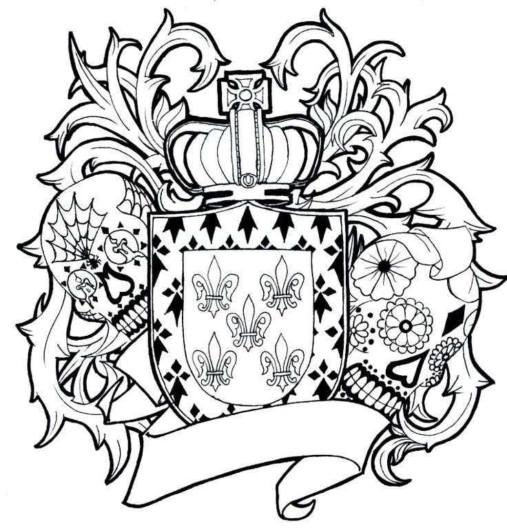 Эскизы гербов