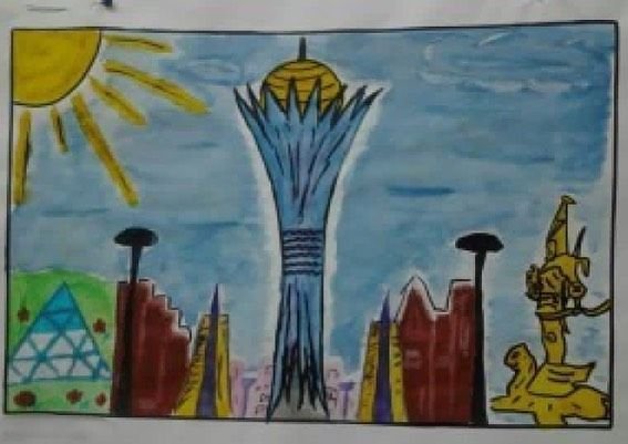 Рисунок ко Дню независимости