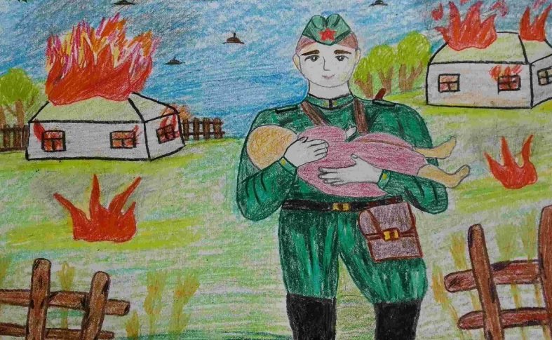 Рисунки на тему война на конкурс