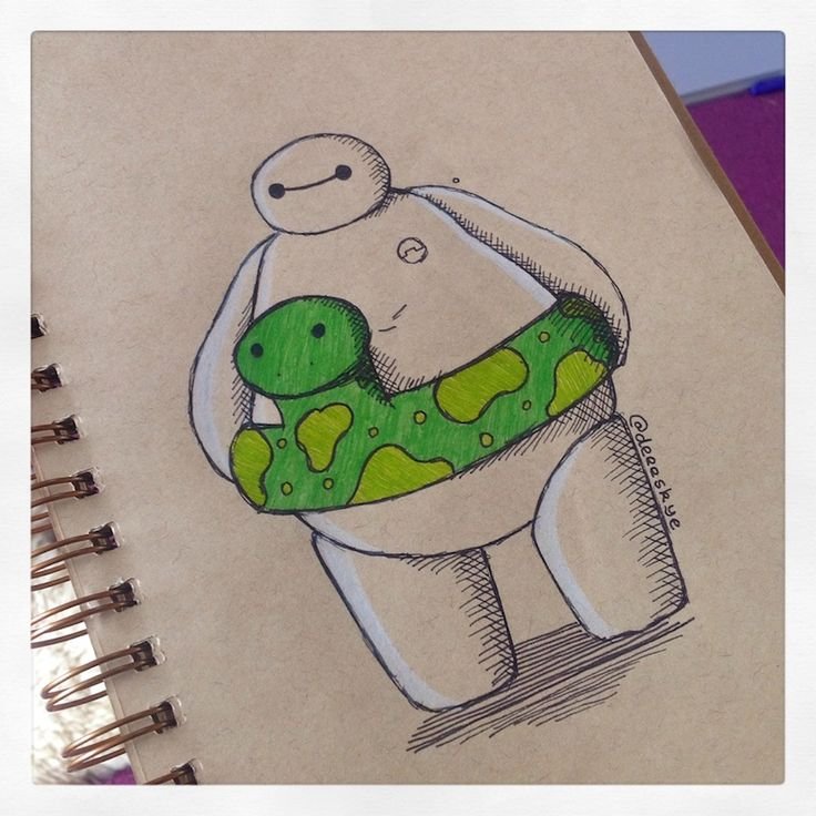 Рисунки для срисовки прикольные