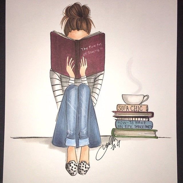 Девушка с книгой