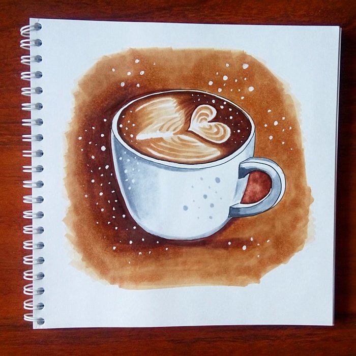 Кофе рисунок