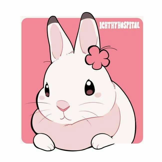 Милые мультяшные кролики