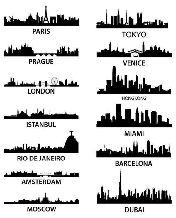 Силуэт города