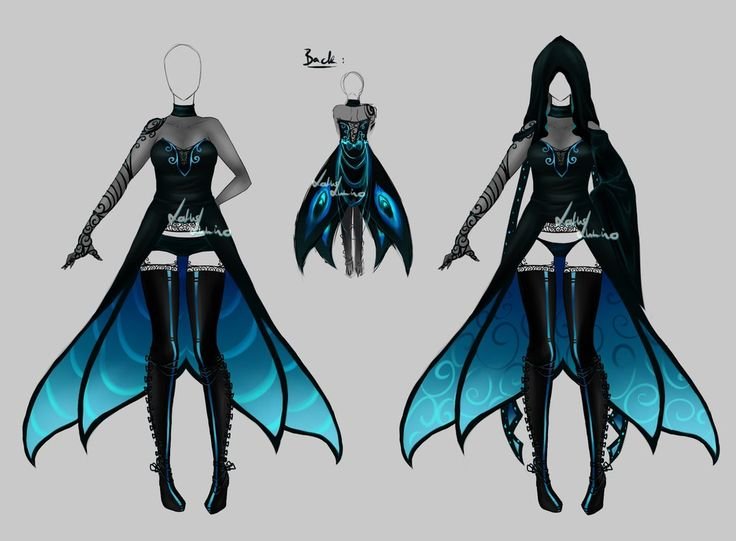 Аниме outfit Design by LOTUSLUMINO
