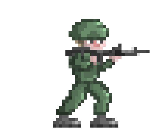 Спрайты солдаты 2 д