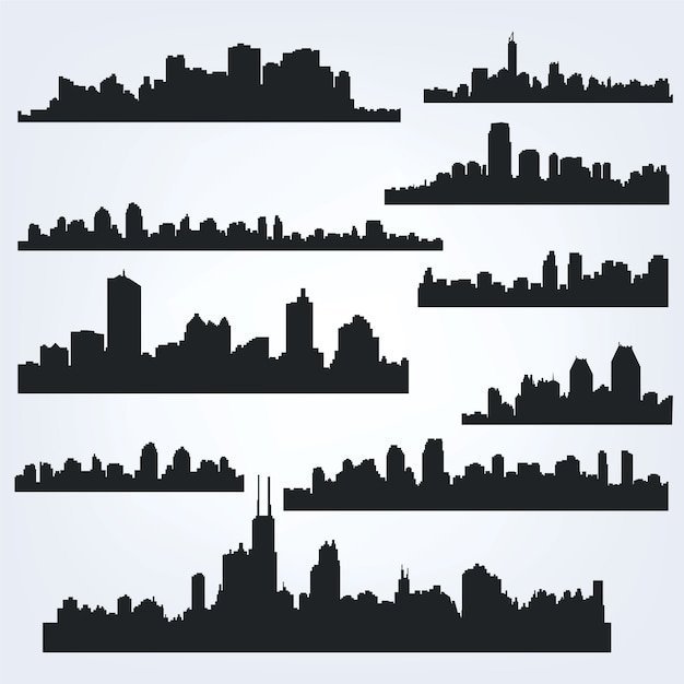Силуэт города