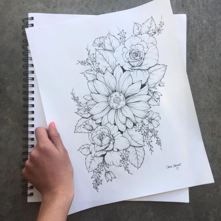 Рисунки для скетчбука