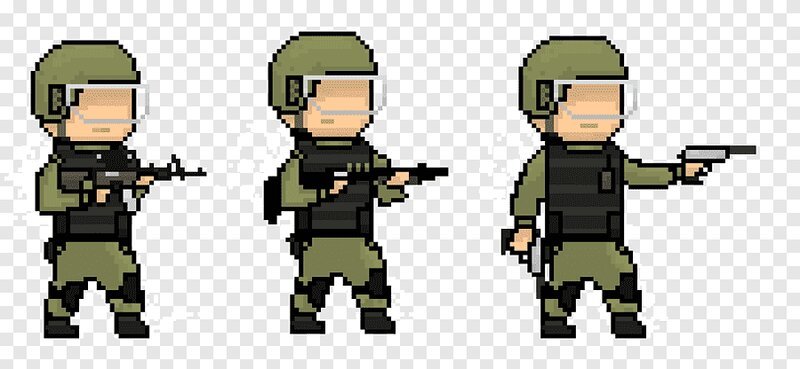 Солдат спрайт пиксель