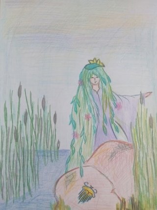 Рисунки Габдуллы Тукая Су анасы