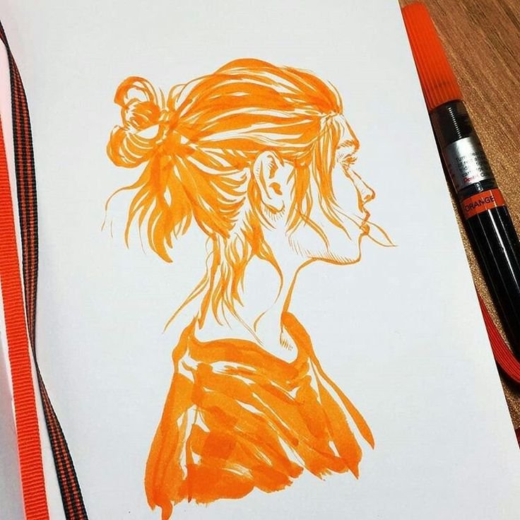 Рисунки фломастерами