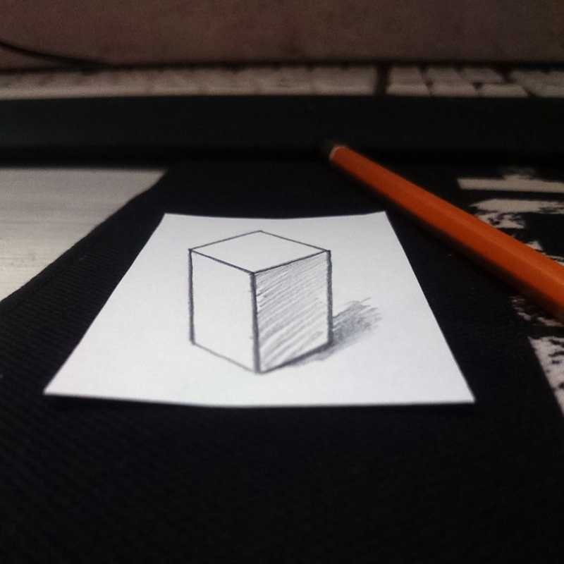 3d рисунки на бумаге