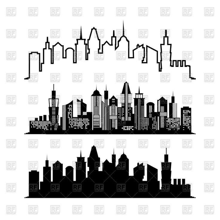 Силуэт города