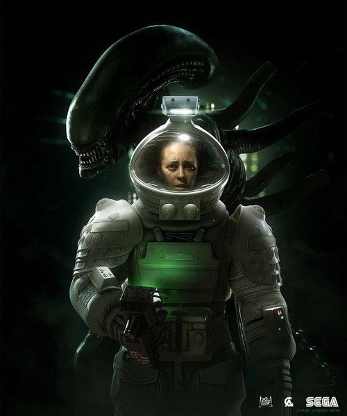 Alien Isolation скафандр