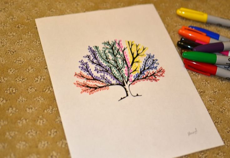 Фломастеры для рисования