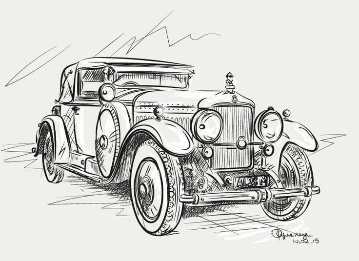 Автомобиль рисунок
