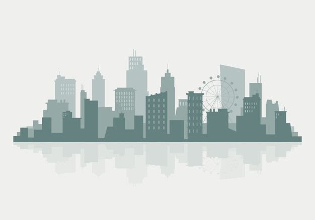 Силуэт города