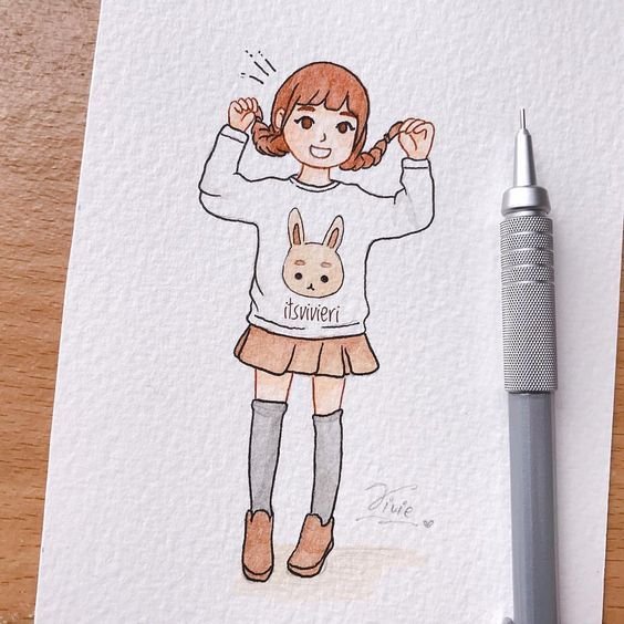 Маленькие рисунки для скетчбука