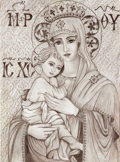 Эскиз иконы