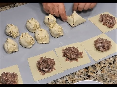 Приготовление мантов манты
