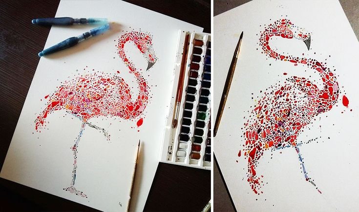 Необычные техники рисования