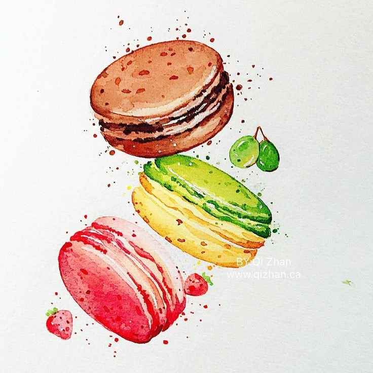 Food скетчинг для начинающих