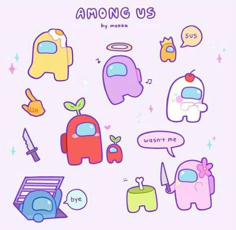 Милые Стикеры амонгаса