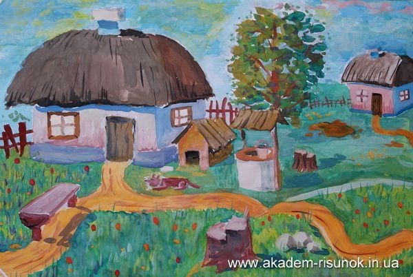 Казачья хата курень