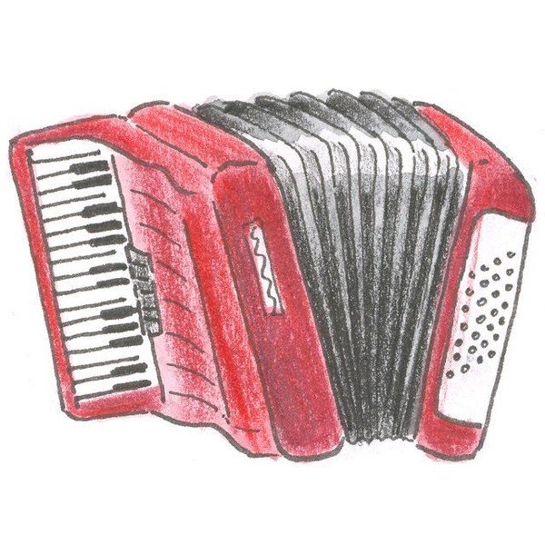 Баян рисунок