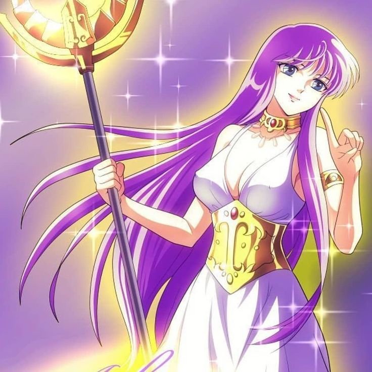 Saint Seiya аниме Богини