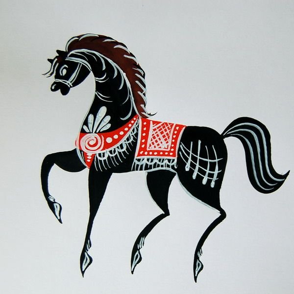 Городецкий конек