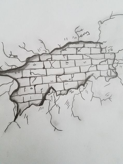 Рисунки на стену карандашом