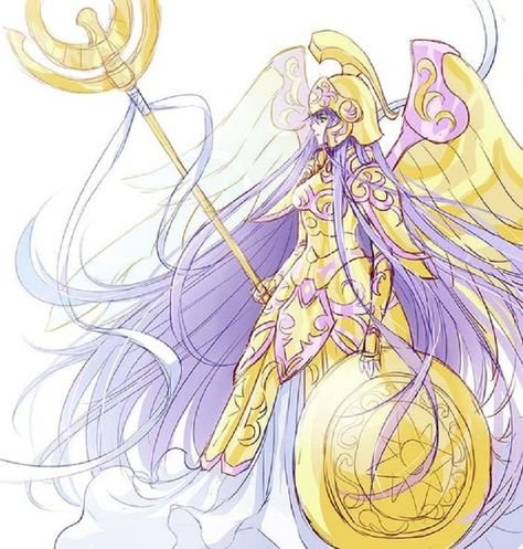 Saint Seiya аниме Богини