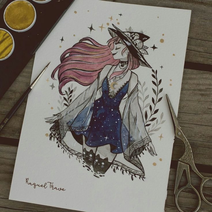 Рисунки в скетчбук