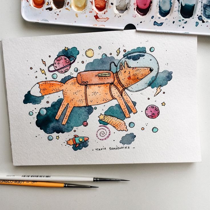 Идеи для рисунков милые