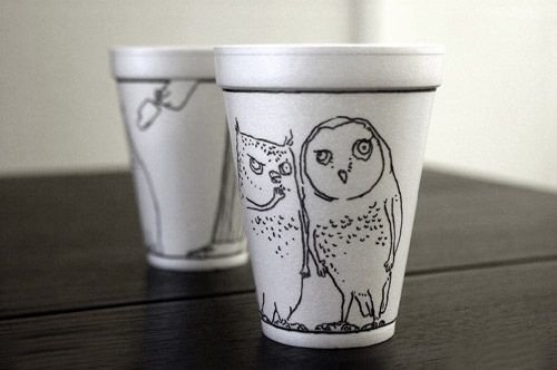 Стакан кофе рисунок